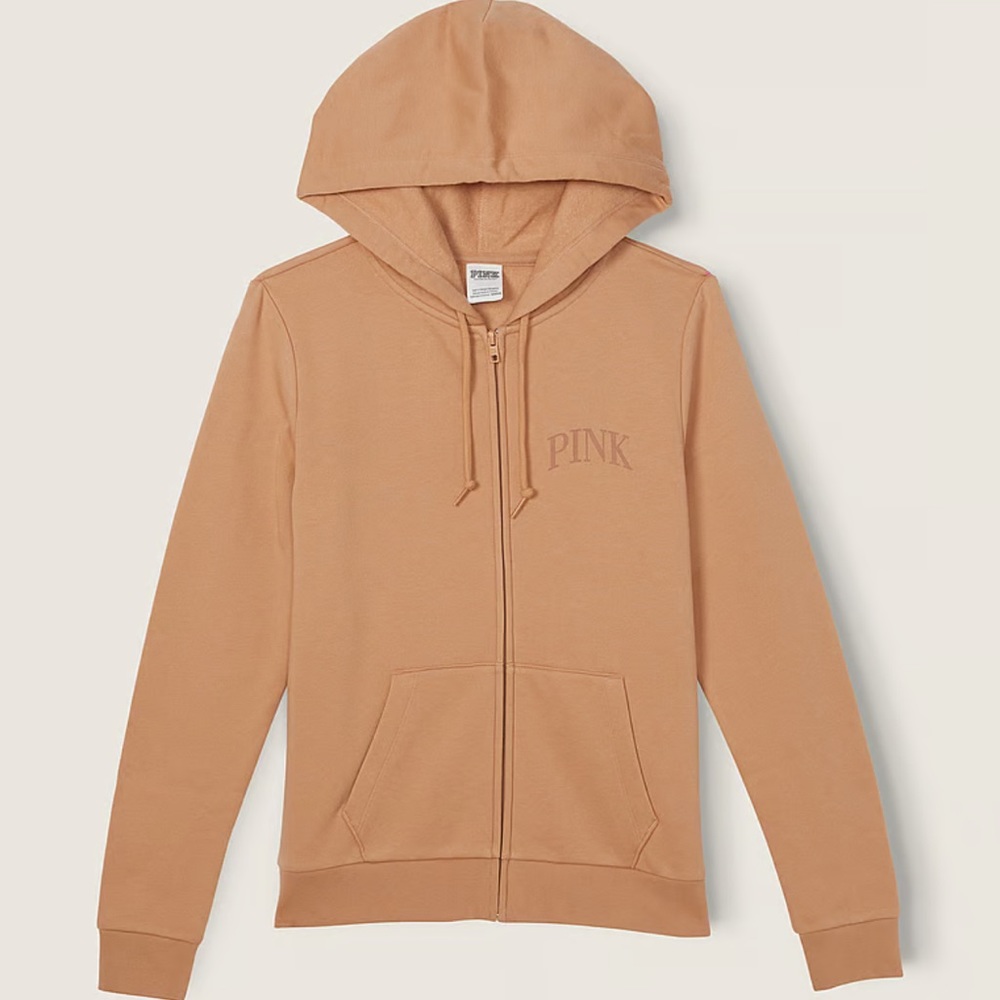PINK Victoria’s Secret Everyday Fleece Zip-up Hoodie